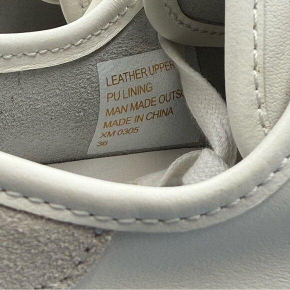 🆕 KURT GEIGER LONDON 🧿 NWOB Laney Octavia Sneaker, White Leather, Sz 36 US 6 - Picture 13 of 16